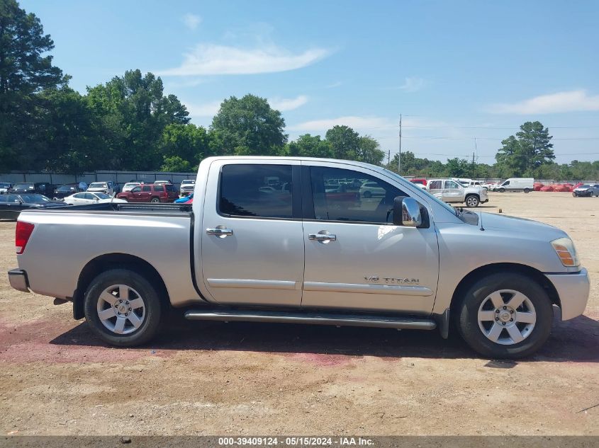 2005 Nissan Titan Le VIN: 1N6AA07A65N546955 Lot: 39409124