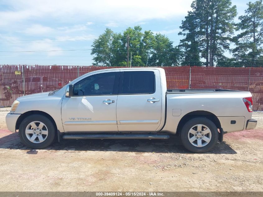 2005 Nissan Titan Le VIN: 1N6AA07A65N546955 Lot: 39409124