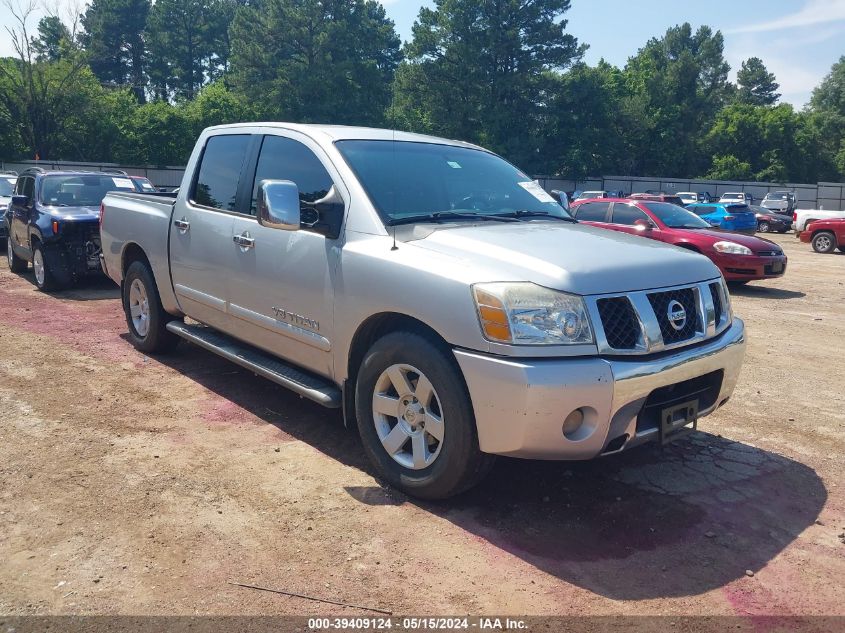 2005 Nissan Titan Le VIN: 1N6AA07A65N546955 Lot: 39409124