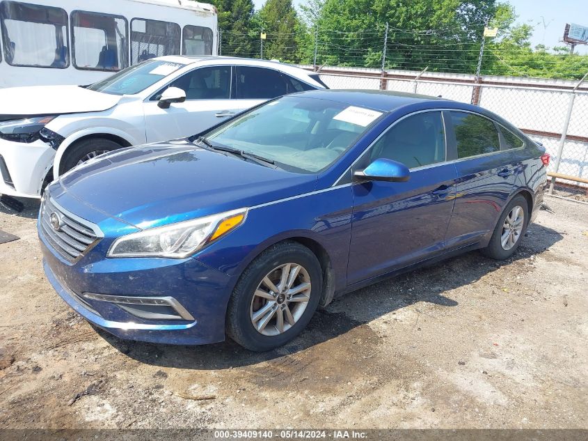 2015 Hyundai Sonata Se VIN: 5NPE24AFXFH226424 Lot: 39409140