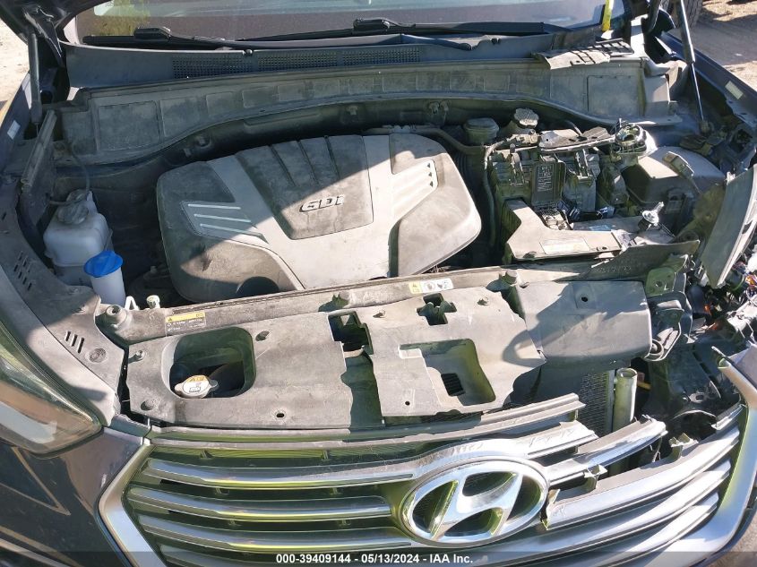2018 Hyundai Santa Fe Se VIN: KM8SNDHF4JU262524 Lot: 39409144