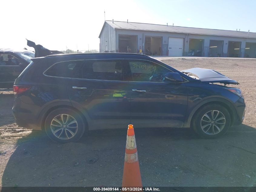 2018 Hyundai Santa Fe Se VIN: KM8SNDHF4JU262524 Lot: 39409144