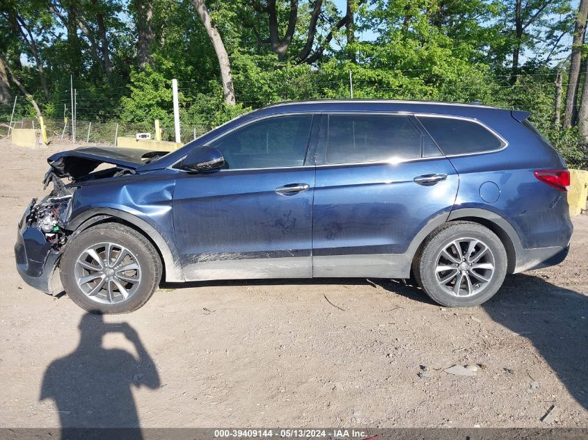 2018 Hyundai Santa Fe Se VIN: KM8SNDHF4JU262524 Lot: 39409144