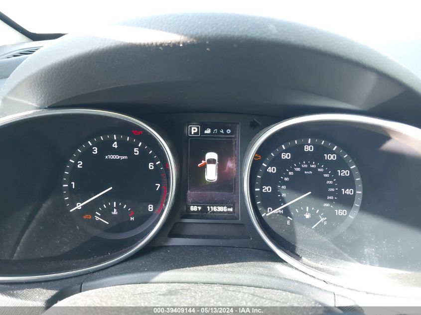 2018 Hyundai Santa Fe Se VIN: KM8SNDHF4JU262524 Lot: 39409144