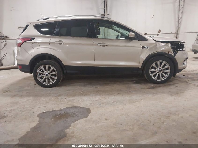 2017 Ford Escape Titanium VIN: 1FMCU9J93HUF10121 Lot: 39409152