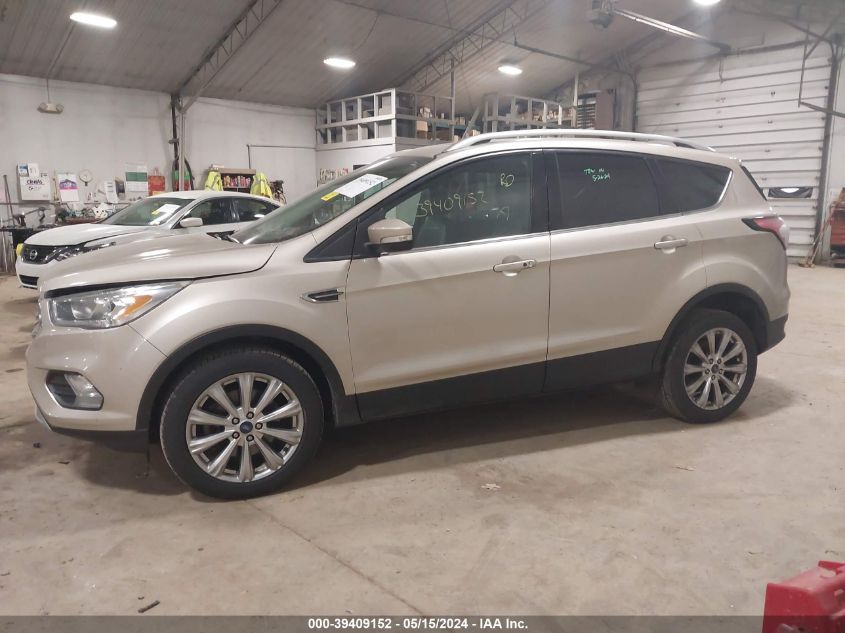 2017 Ford Escape Titanium VIN: 1FMCU9J93HUF10121 Lot: 39409152