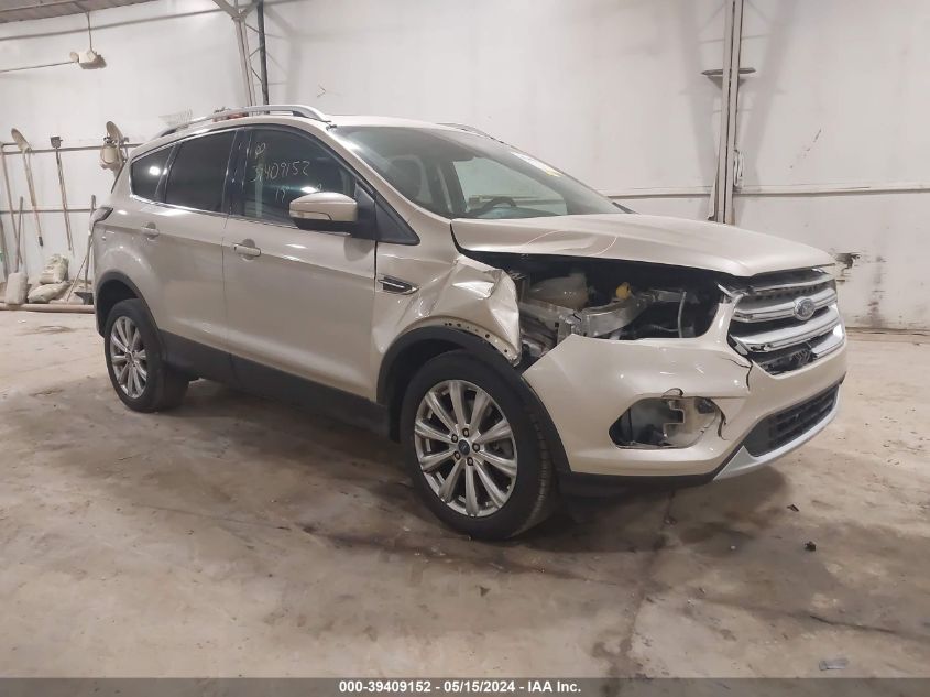 2017 FORD ESCAPE TITANIUM - 1FMCU9J93HUF10121