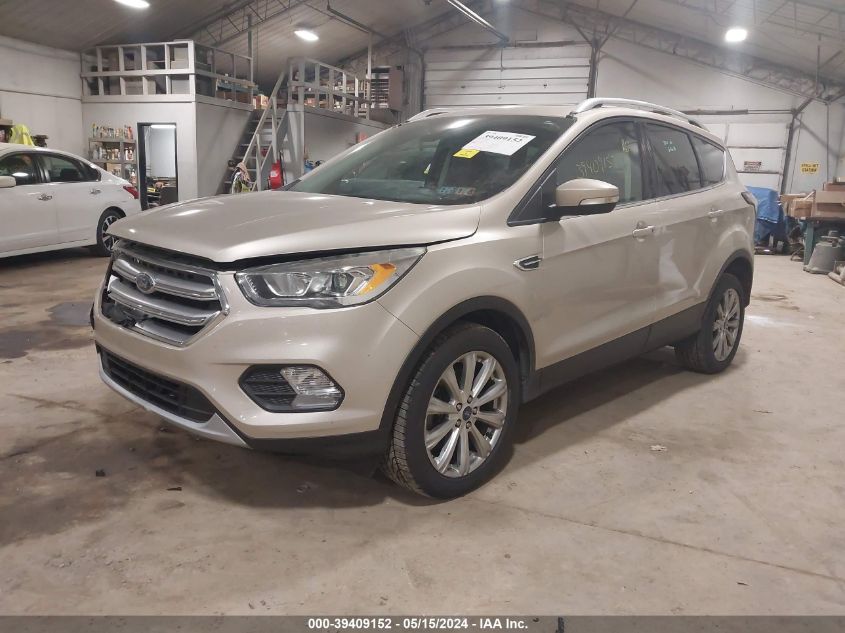 2017 Ford Escape Titanium VIN: 1FMCU9J93HUF10121 Lot: 39409152