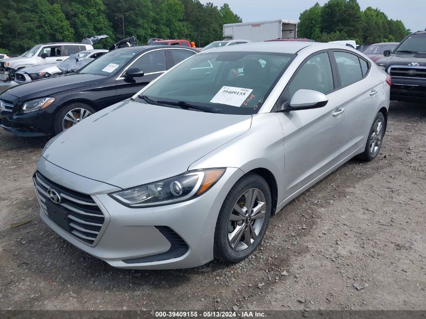 2017 Hyundai Elantra Se VIN: KMHD84LF3HU243383 Lot: 39409155