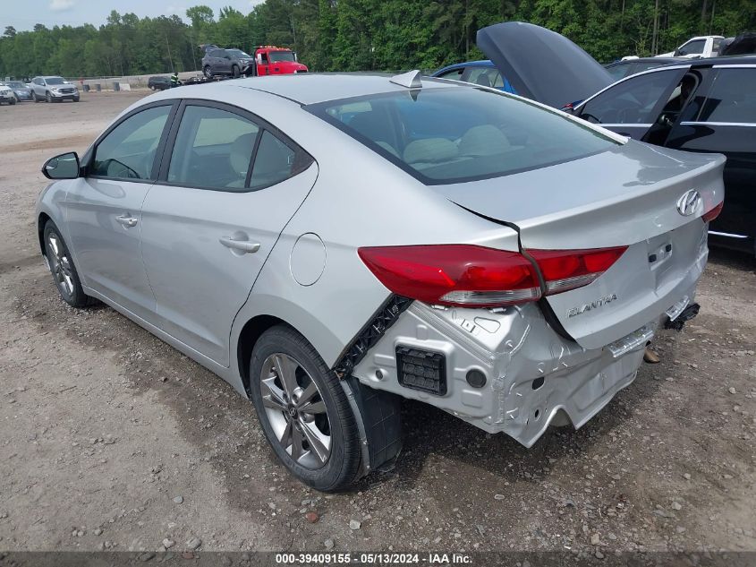 2017 Hyundai Elantra Se VIN: KMHD84LF3HU243383 Lot: 39409155