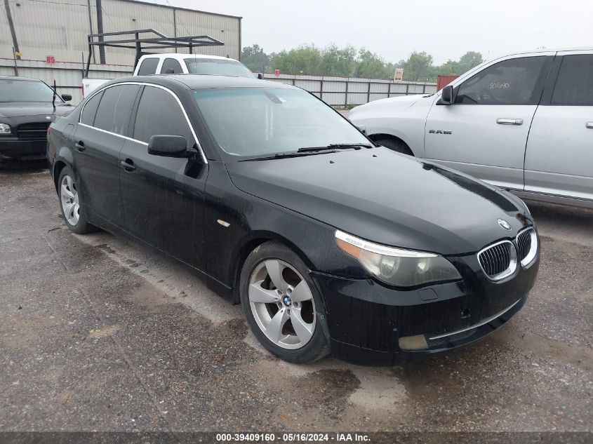 2007 BMW 525I VIN: WBANE53547CW68563 Lot: 39409160