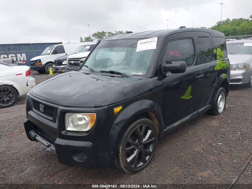 2005 Honda Element Ex VIN: 5J6YH18655L002031 Lot: 39409163