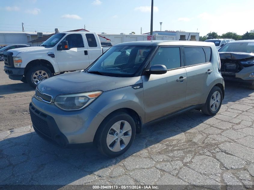 2014 Kia Soul VIN: KNDJN2A22E7091241 Lot: 39409173