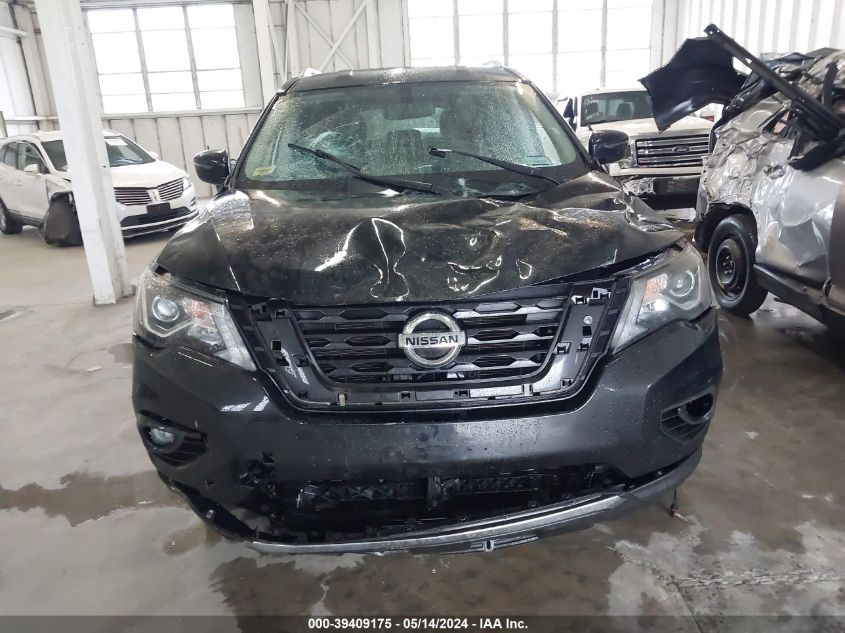 2019 Nissan Pathfinder Sv VIN: 5N1DR2MM9KC625199 Lot: 39409175