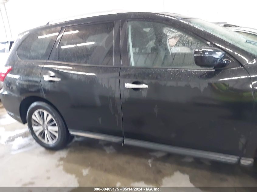 2019 Nissan Pathfinder Sv VIN: 5N1DR2MM9KC625199 Lot: 39409175