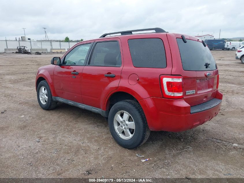 2010 Ford Escape Xlt VIN: 1FMCU0D77AKA33040 Lot: 39409179