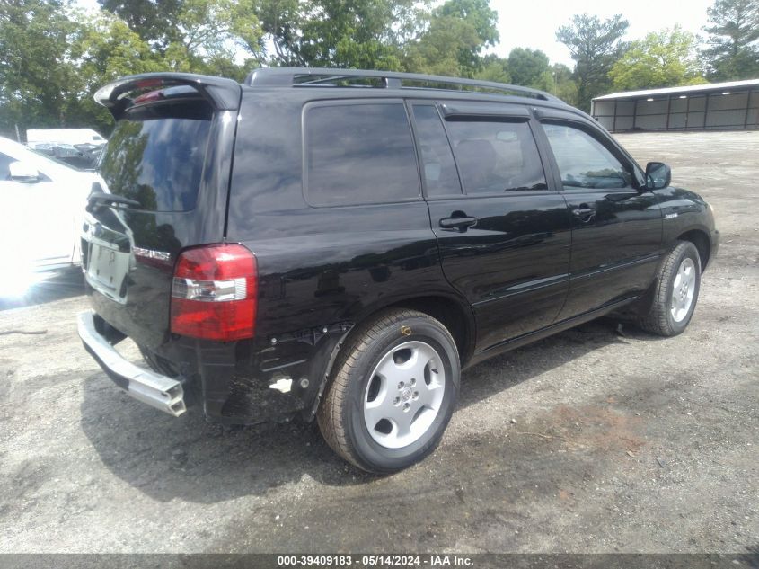 2004 Toyota Highlander Limited V6 VIN: JTEDP21A140021957 Lot: 39409183