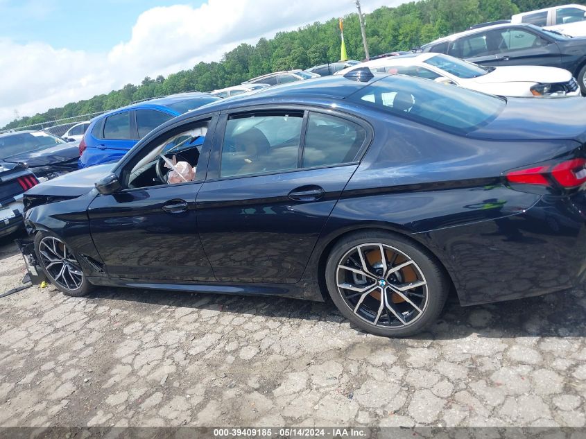 2021 BMW 540I VIN: WBA53BJ07MWW95777 Lot: 39409185