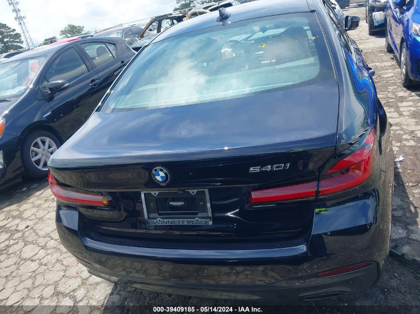 2021 BMW 540I VIN: WBA53BJ07MWW95777 Lot: 39409185
