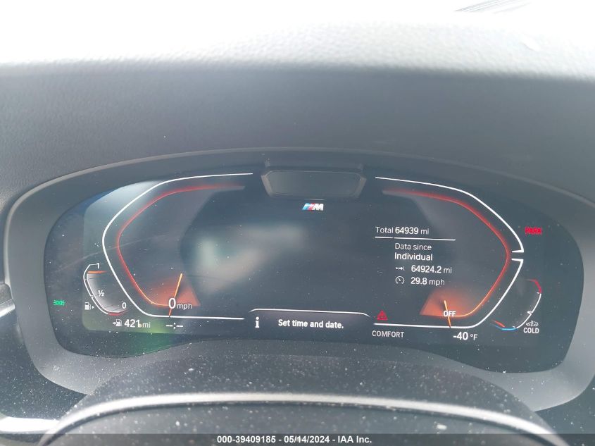 2021 BMW 540I VIN: WBA53BJ07MWW95777 Lot: 39409185