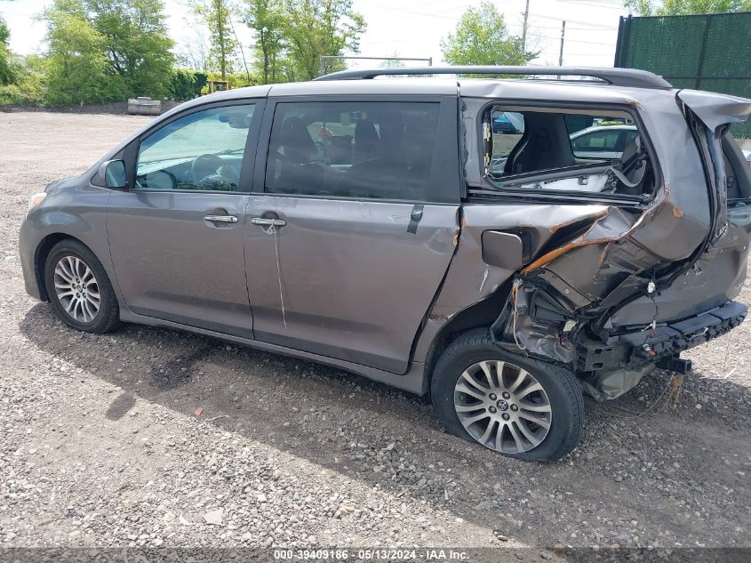 2018 Toyota Sienna Xle 8 Passenger VIN: 5TDYZ3DC0JS933197 Lot: 39409186