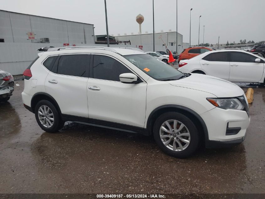 2017 Nissan Rogue Sv VIN: JN8AT2MT7HW154262 Lot: 39409187