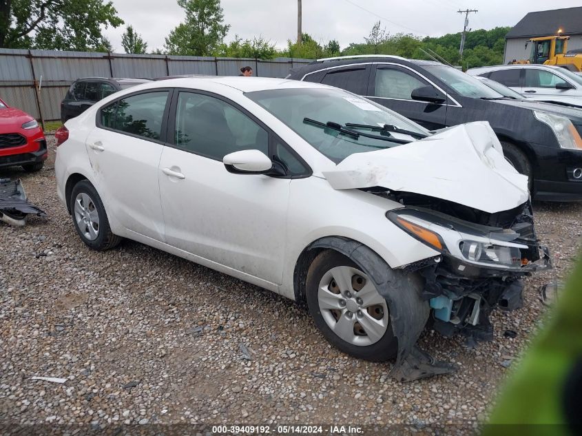 2018 Kia Forte Lx VIN: 3KPFL4A78JE164688 Lot: 39409192