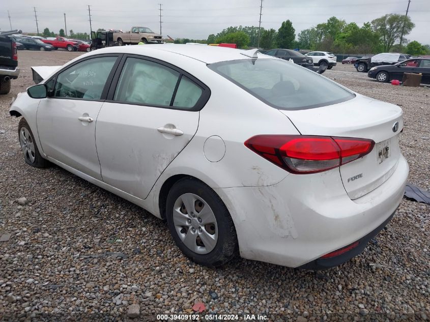 2018 Kia Forte Lx VIN: 3KPFL4A78JE164688 Lot: 39409192