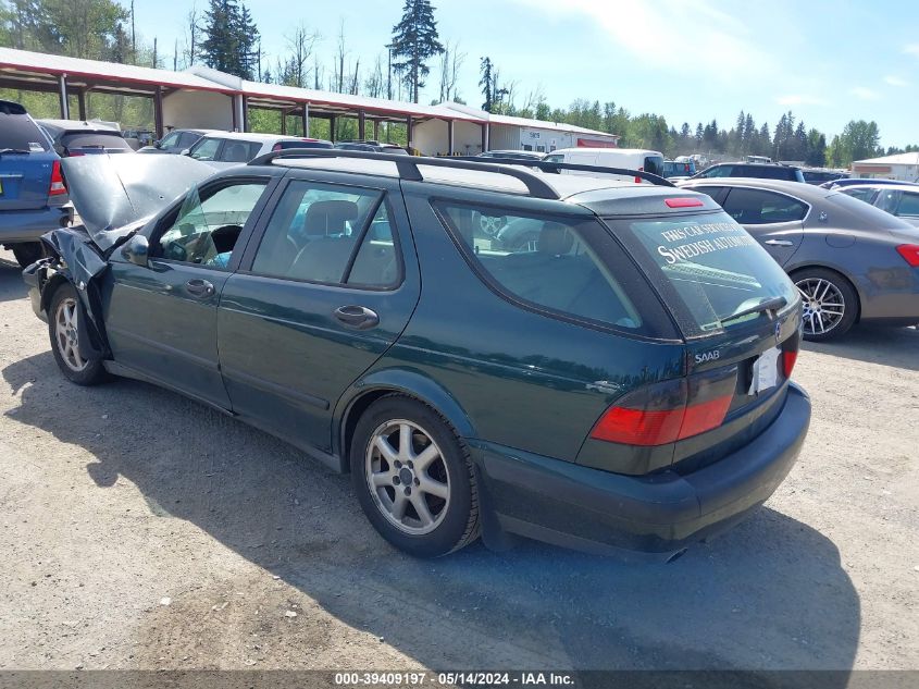 2000 Saab 9-5 VIN: YS3ED58EXY3054559 Lot: 39409197