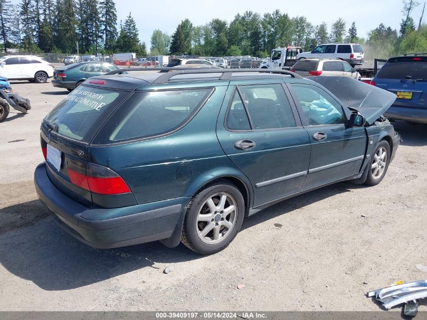 2000 Saab 9-5 VIN: YS3ED58EXY3054559 Lot: 39409197