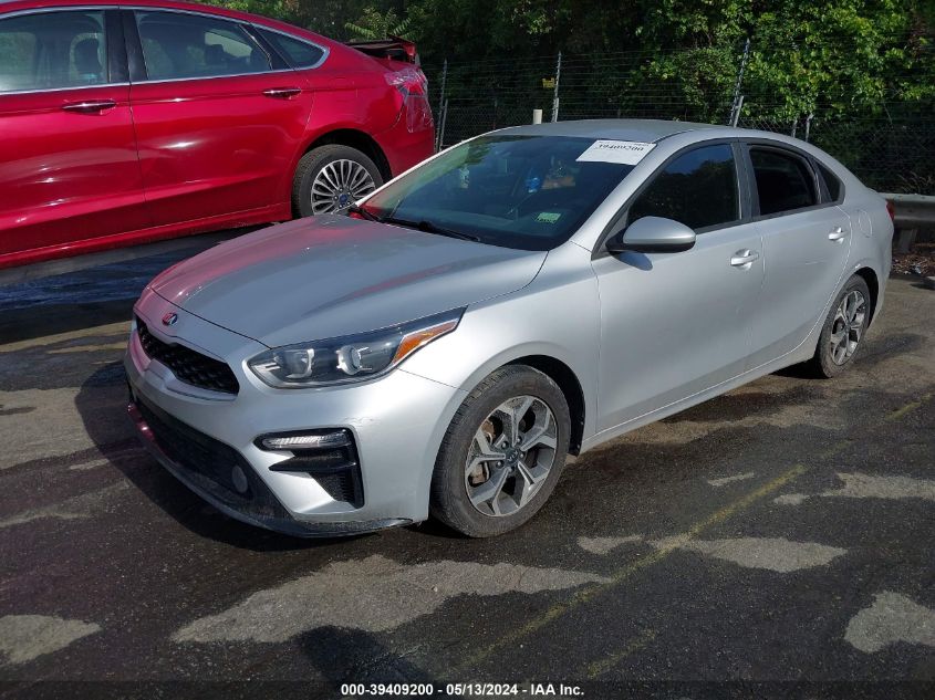 2020 Kia Forte Lxs VIN: 3KPF24AD4LE186747 Lot: 39409200