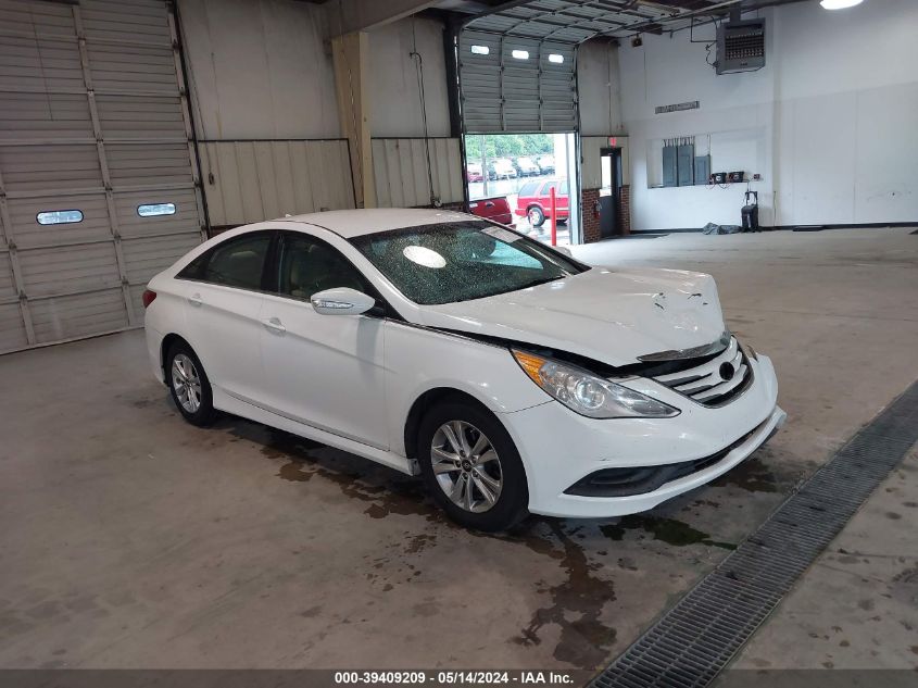 2014 Hyundai Sonata Gls VIN: 5NPEB4AC6EH935176 Lot: 39409209