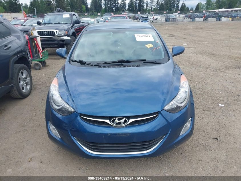 2013 Hyundai Elantra Gls VIN: KMHDH4AEXDU951571 Lot: 39409214