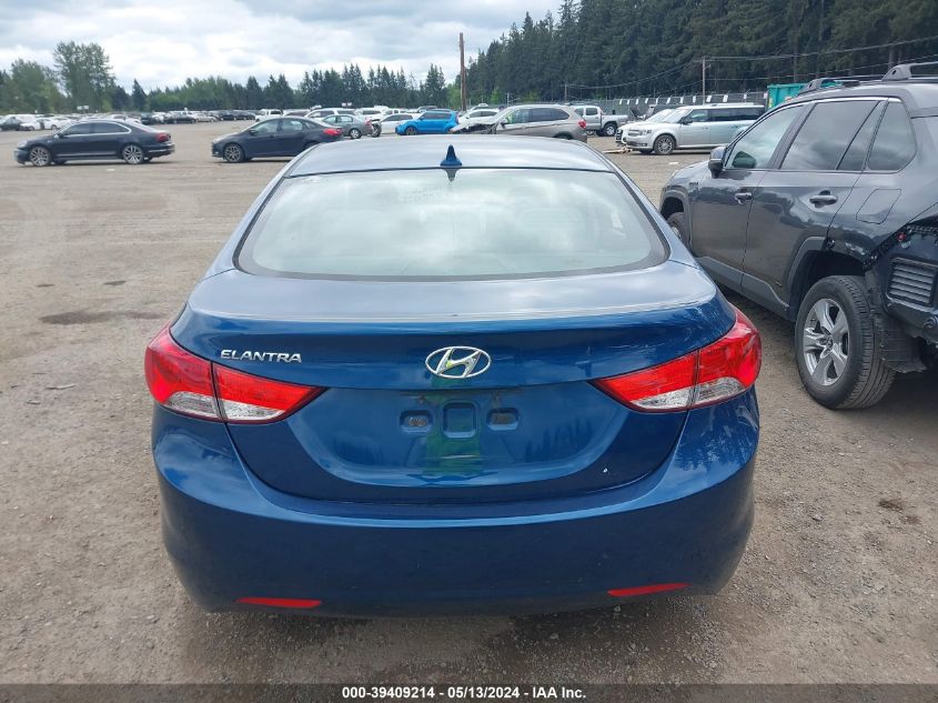 2013 Hyundai Elantra Gls VIN: KMHDH4AEXDU951571 Lot: 39409214