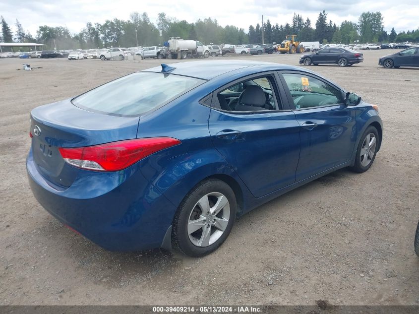 2013 Hyundai Elantra Gls VIN: KMHDH4AEXDU951571 Lot: 39409214