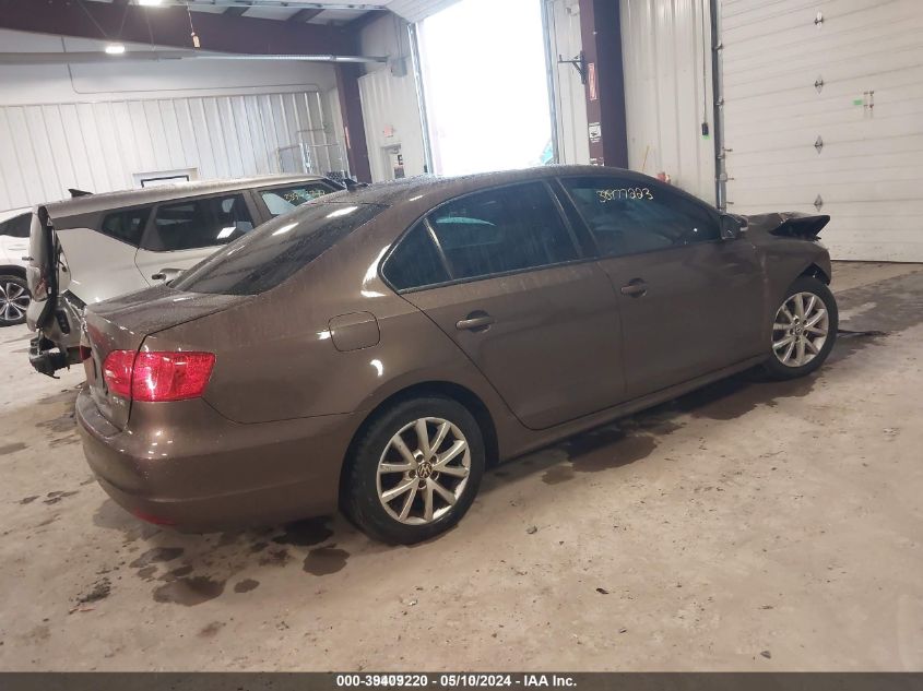 2011 Volkswagen Jetta 2.5L Se VIN: 3VWDZ7AJ3BM034678 Lot: 39409220