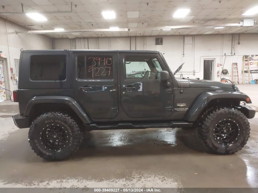 2010 Jeep Wrangler Unlimited Sahara VIN: 1J4BA5H1XAL124271 Lot: 39409227