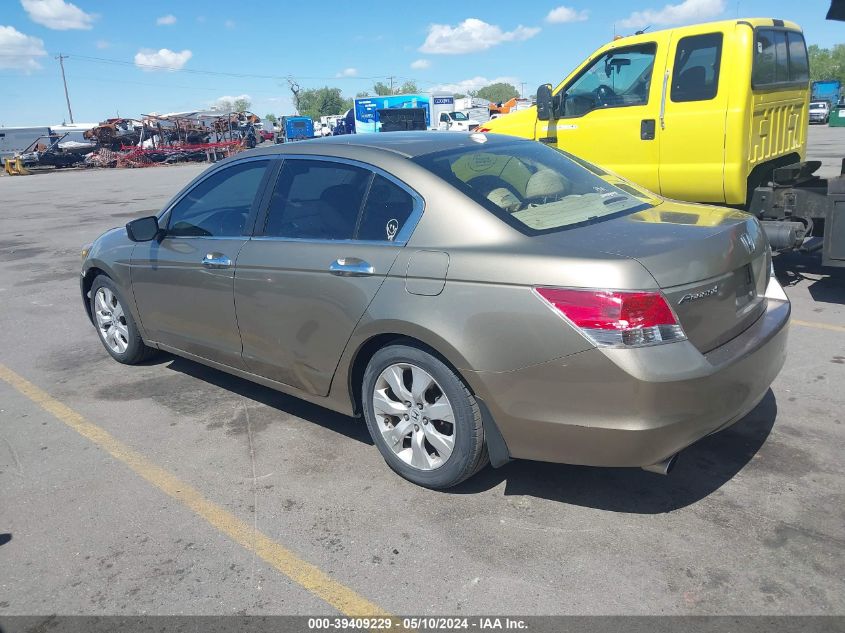 2009 Honda Accord 3.5 Ex-L VIN: 1HGCP36859A018672 Lot: 39409229