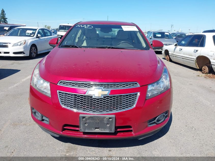 2013 Chevrolet Cruze Ltz VIN: 1G1PG5SB1D7281544 Lot: 39409243