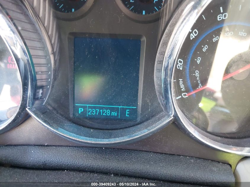 2013 Chevrolet Cruze Ltz VIN: 1G1PG5SB1D7281544 Lot: 39409243