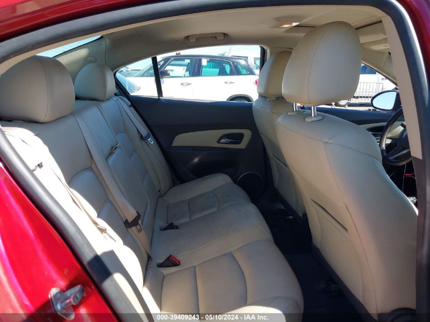 2013 Chevrolet Cruze Ltz VIN: 1G1PG5SB1D7281544 Lot: 39409243