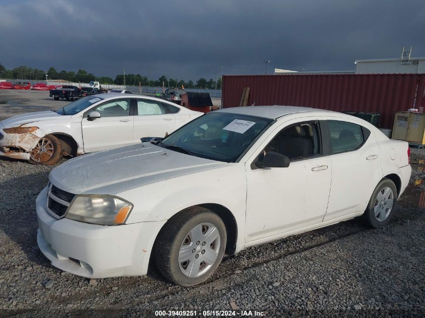 2008 Dodge Avenger Se VIN: 1B3LC46K28N154018 Lot: 39409251