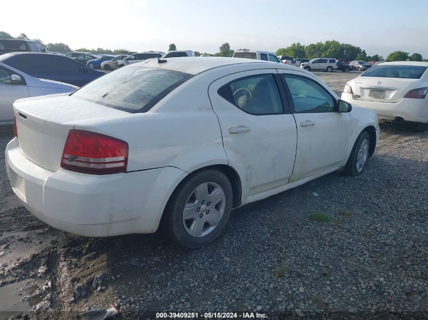 2008 Dodge Avenger Se VIN: 1B3LC46K28N154018 Lot: 39409251