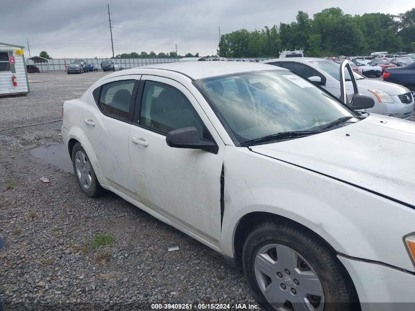 2008 Dodge Avenger Se VIN: 1B3LC46K28N154018 Lot: 39409251