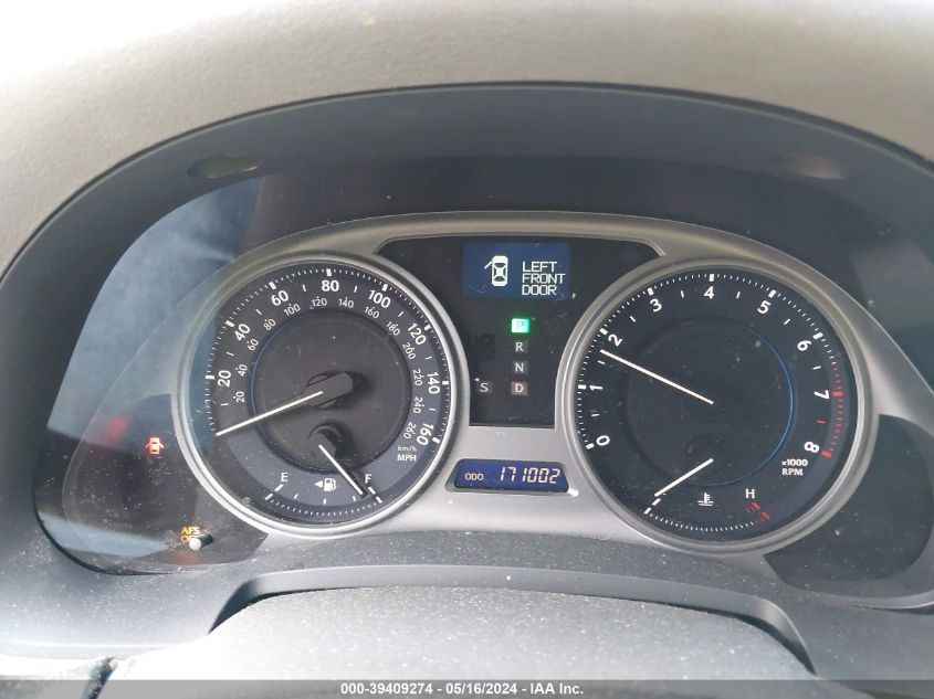 2010 Lexus Is 250 VIN: JTHBF5C23A2098401 Lot: 39409274