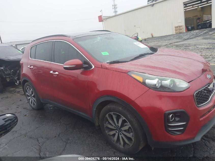 2018 Kia Sportage Ex VIN: KNDPN3ACXJ7406984 Lot: 39409276