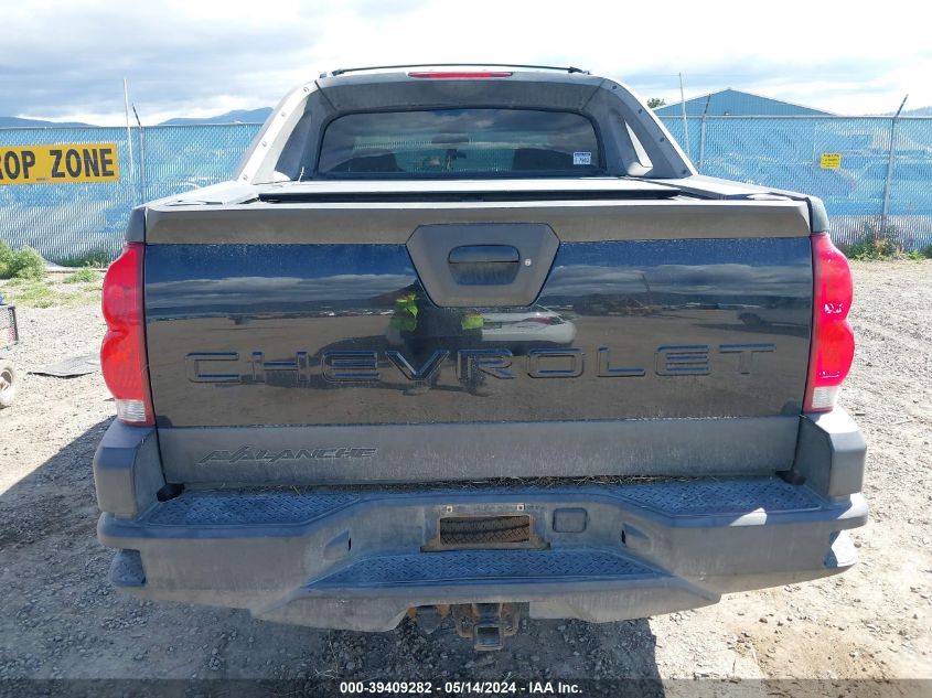 2006 Chevrolet Avalanche 1500 Z71 VIN: 3GNEK12Z36G104785 Lot: 39409282