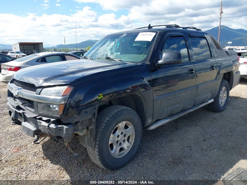 2006 Chevrolet Avalanche 1500 Z71 VIN: 3GNEK12Z36G104785 Lot: 39409282