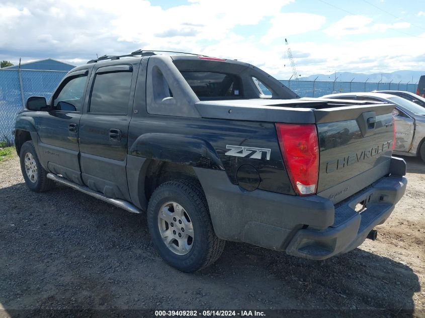 2006 Chevrolet Avalanche 1500 Z71 VIN: 3GNEK12Z36G104785 Lot: 39409282