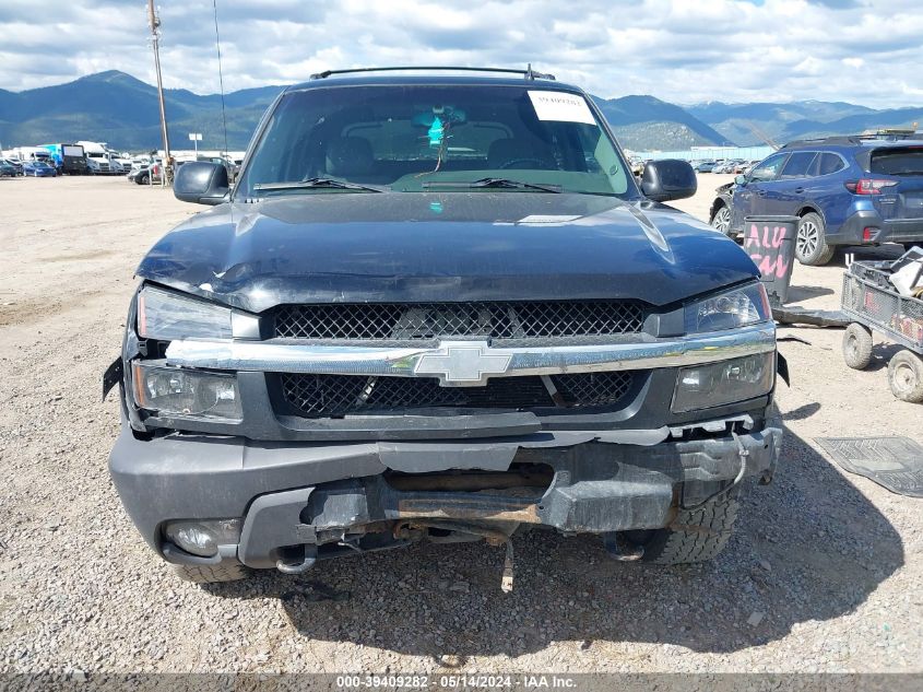 2006 Chevrolet Avalanche 1500 Z71 VIN: 3GNEK12Z36G104785 Lot: 39409282